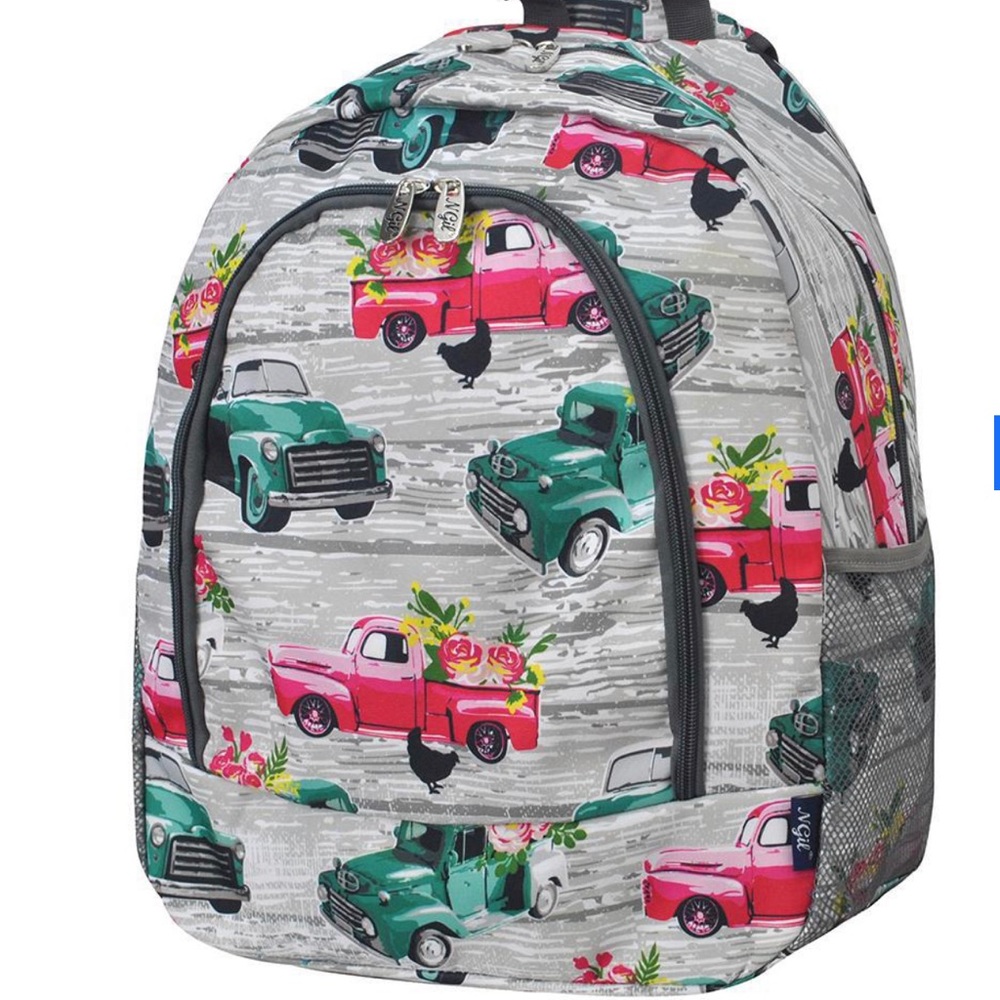 Southern Vintage Truck NGIL Canvas School Backpack